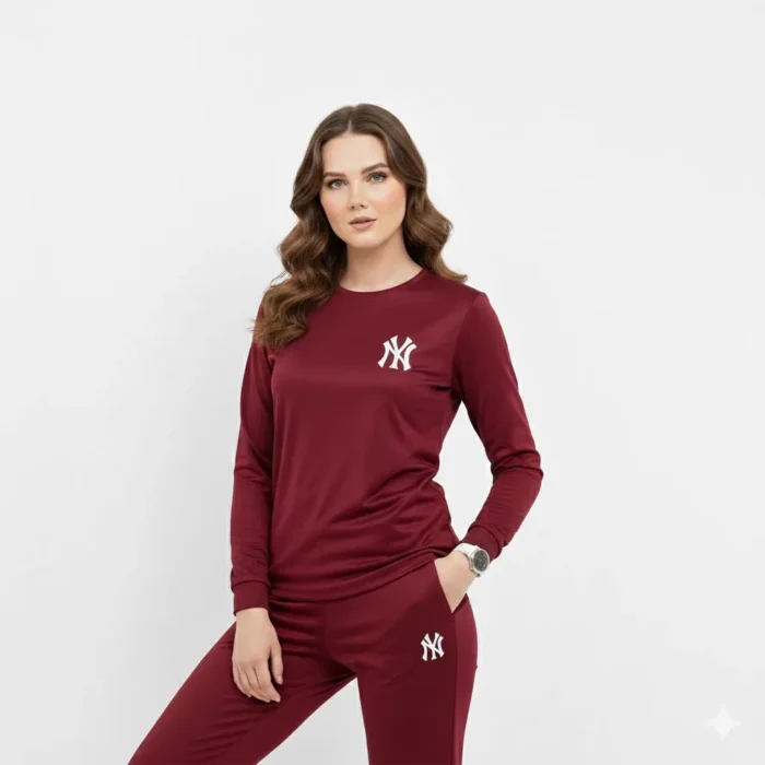 Essential Mehroon Tracksuits for Women's