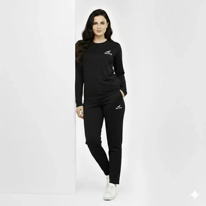 Essential Black Tracksuits for Women's